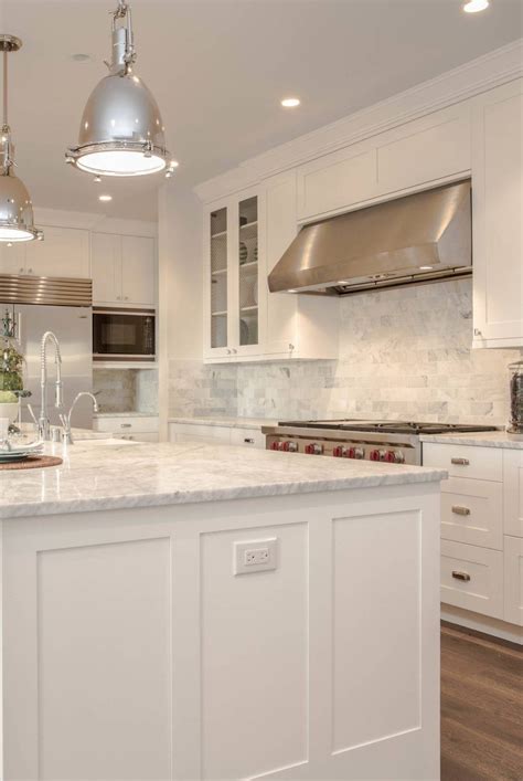 white countertops with white appliances